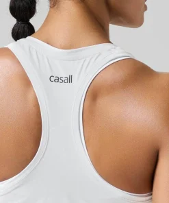 Casall Women's Essential Racerback Tank White