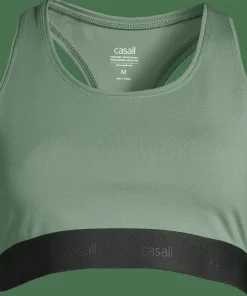 Outlet Casall Women's Graphic Sports Bra Dusty Green
