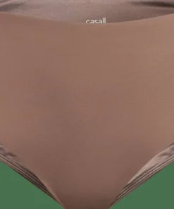 Casall Women's High Waist Bikini Hipster Warm Khaki