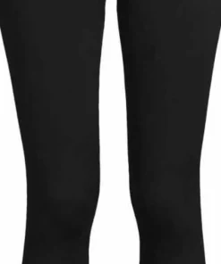 Outlet Casall Women's Multi Rib Seamless High Waist Tights Black