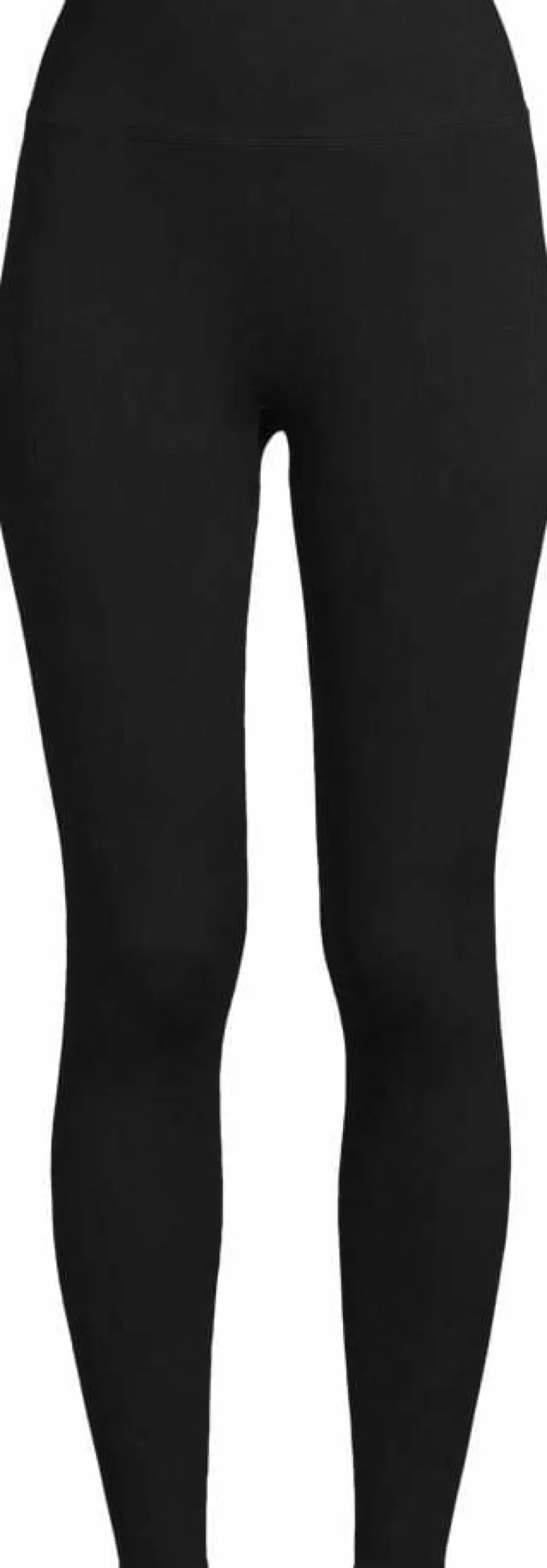 Outlet Casall Women's Multi Rib Seamless High Waist Tights Black