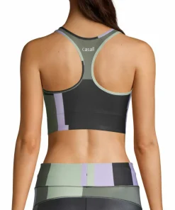 Online Casall Women's Printed Sport Top Block Print