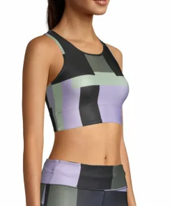 Online Casall Women's Printed Sport Top Block Print