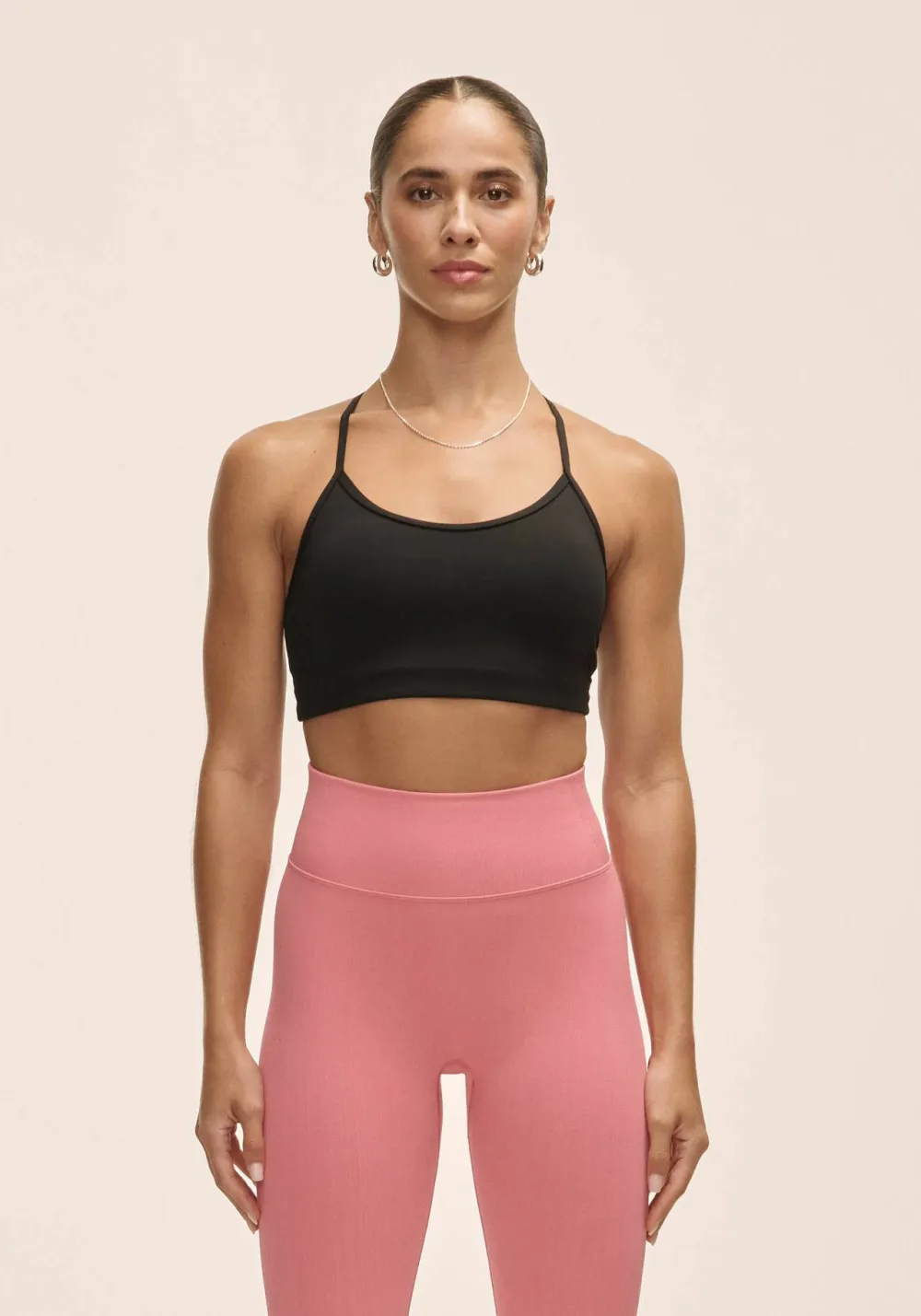 Casall Women's Sleek Strappy Sports Bra Black