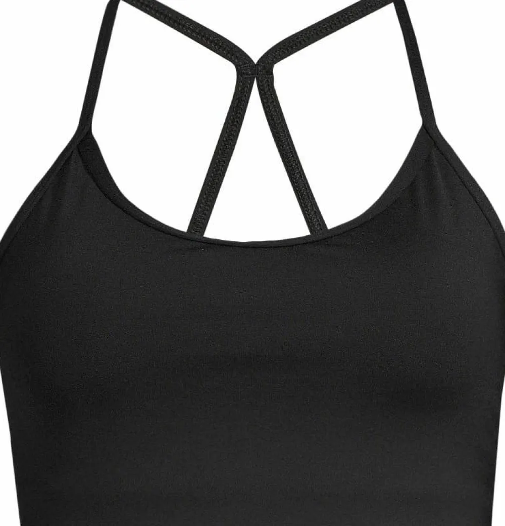 Casall Women's Sleek Strappy Sports Bra Black