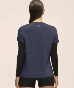Best Casall Women's Soft Texture Tee Core Blue