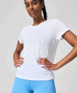 Hot Casall Women's Soft Texture Tee White