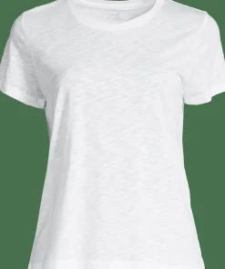 Hot Casall Women's Soft Texture Tee White