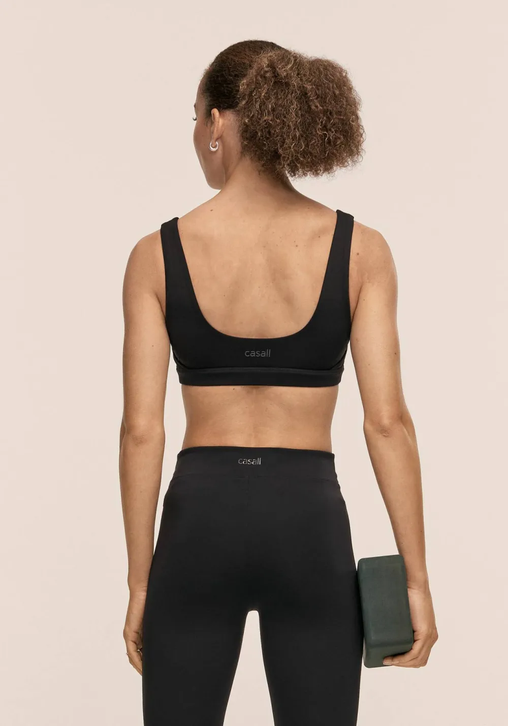 Best Casall Women's Soft Touch Padded Sports Bra Black