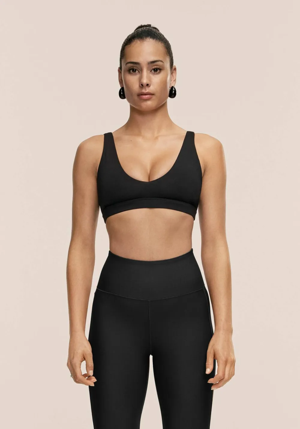 Best Casall Women's Soft Touch Padded Sports Bra Black