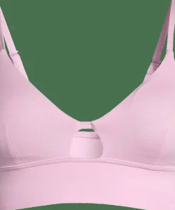 Best Casall Women's Triangle Cut-Out Bikini Top Clear Pink