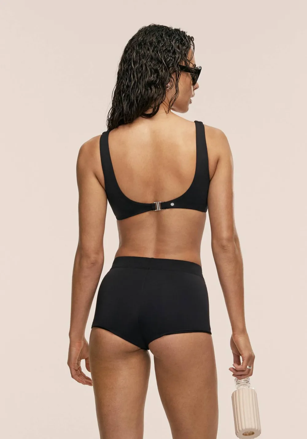 Clearance Casall Women's Vibrant U-Shape Bikini Top Black