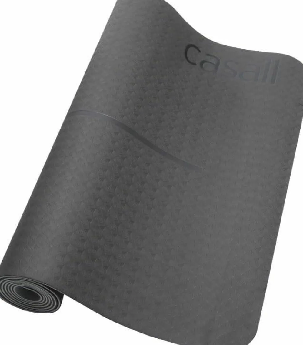 Outlet Casall Yoga Mat Position 4 mm Black/grey