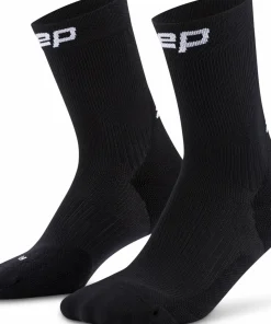 Discount CEP Men's Run Socks Mid Cut 5.0 Black