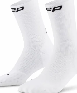 CEP Women's Run Socks Mid Cut 5.0 White