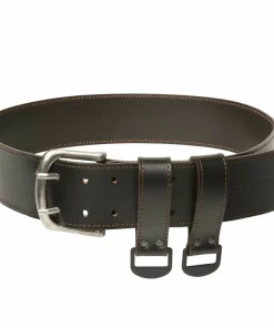 Outlet Chevalier Doghandler Leather Belt Leather Brown