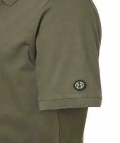 Discount Chevalier Men's Trevor Polo Shirt Tarmac Green