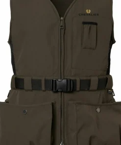 Best Chevalier Unisex Companion Dummy Vest Leather Brown