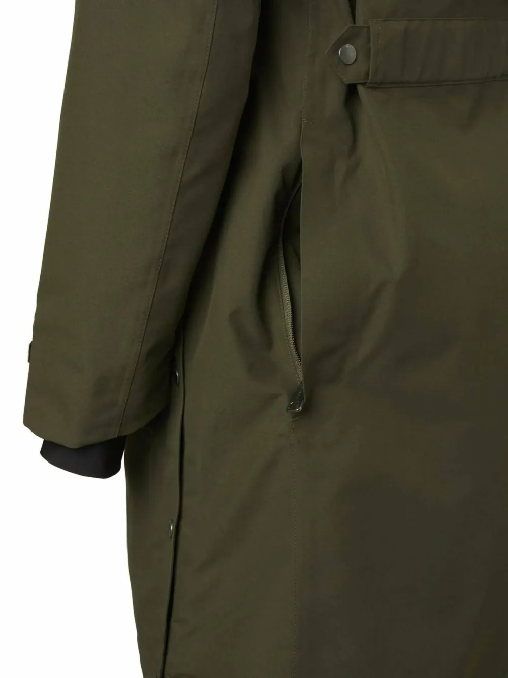 New Chevalier Women's Fractus Chevalite Rain Coat Tobacco Green