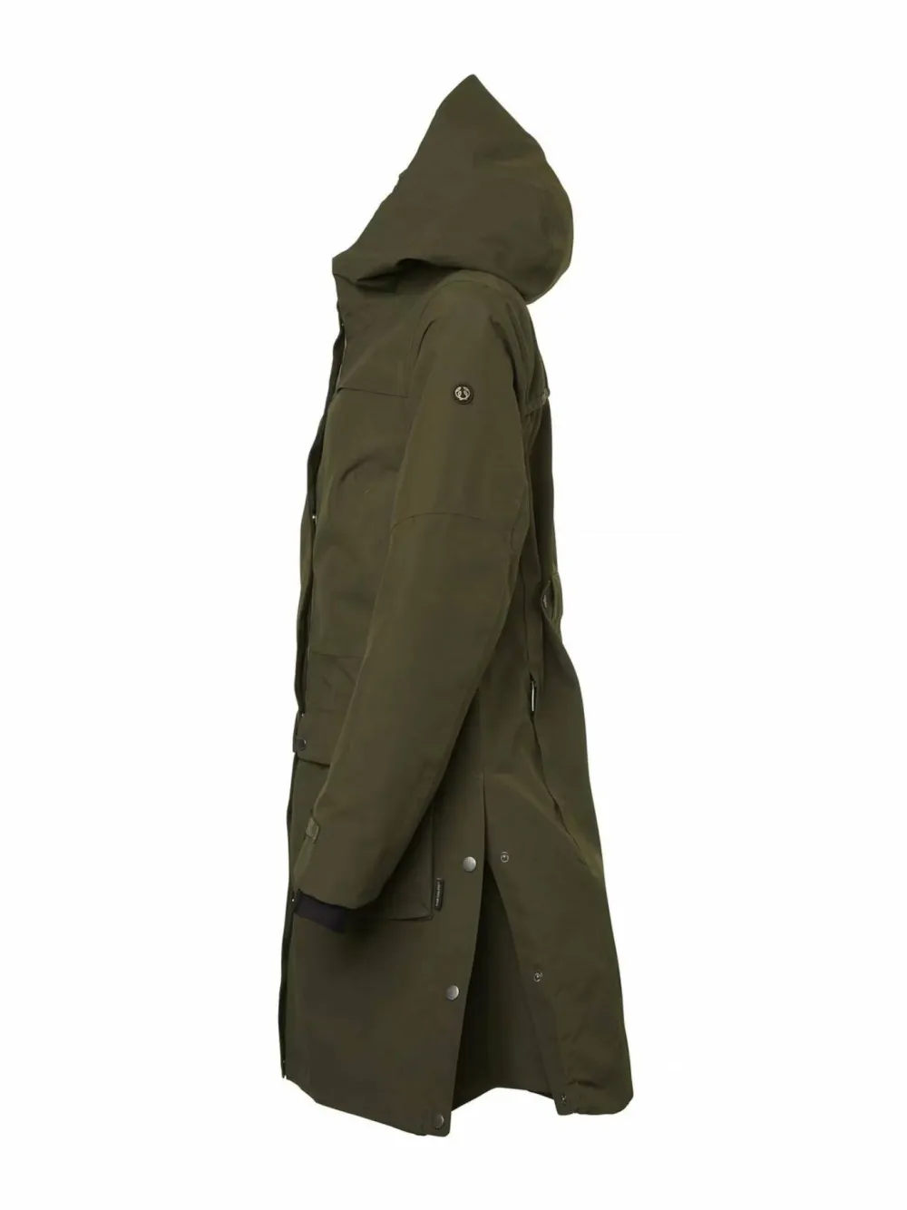 New Chevalier Women's Fractus Chevalite Rain Coat Tobacco Green