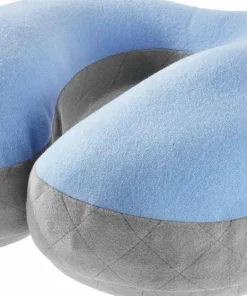 Hot Cocoon U-Shaped Neck Pillow Light Blue/Grey