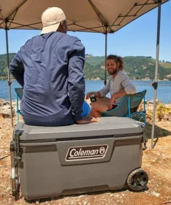 New Coleman Convoy 100qt Wheeled Grey