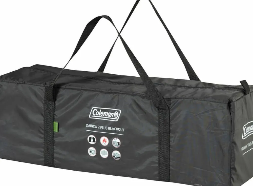 Online Coleman Tent Darwin 2 Plus Blackout Green-green