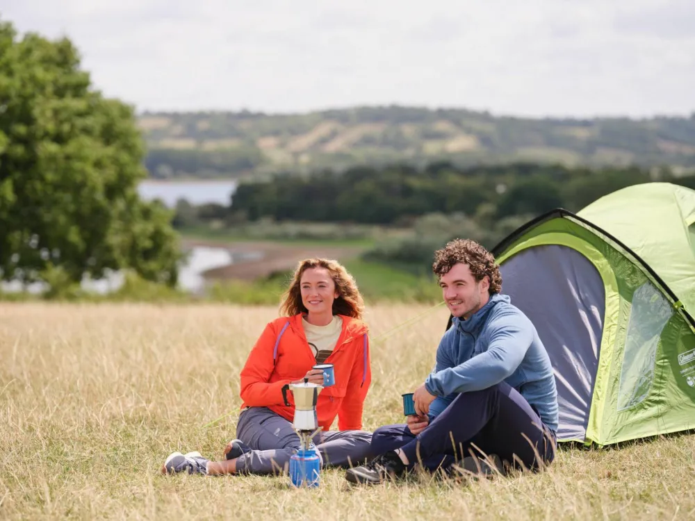 Online Coleman Tent Darwin 2 Plus Blackout Green-green