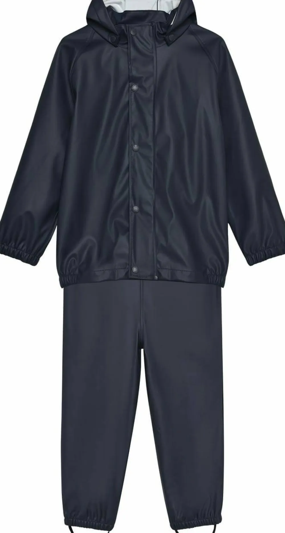 Best Color Kids Kids' Rainwear Pu Set Ebony