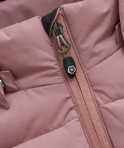 Hot Color Kids Kids' Ski Jacket Quilt & Colorblock Woodrose