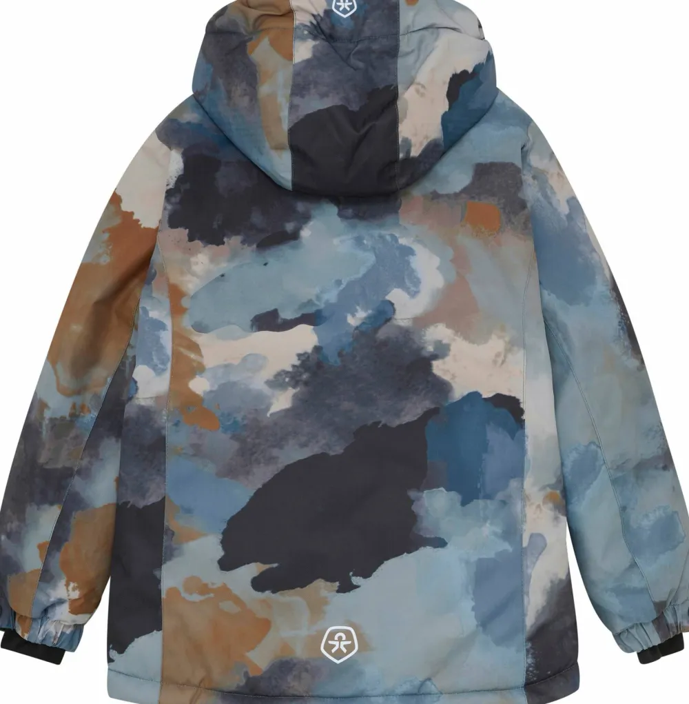 Best Color Kids Kids' Ski Jacket AOP Stormy Weather