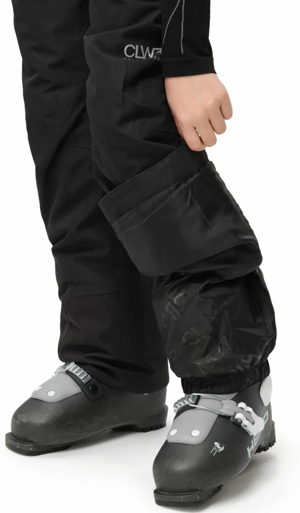 Best ColourWear Juniors' Slash Bib Pants Black
