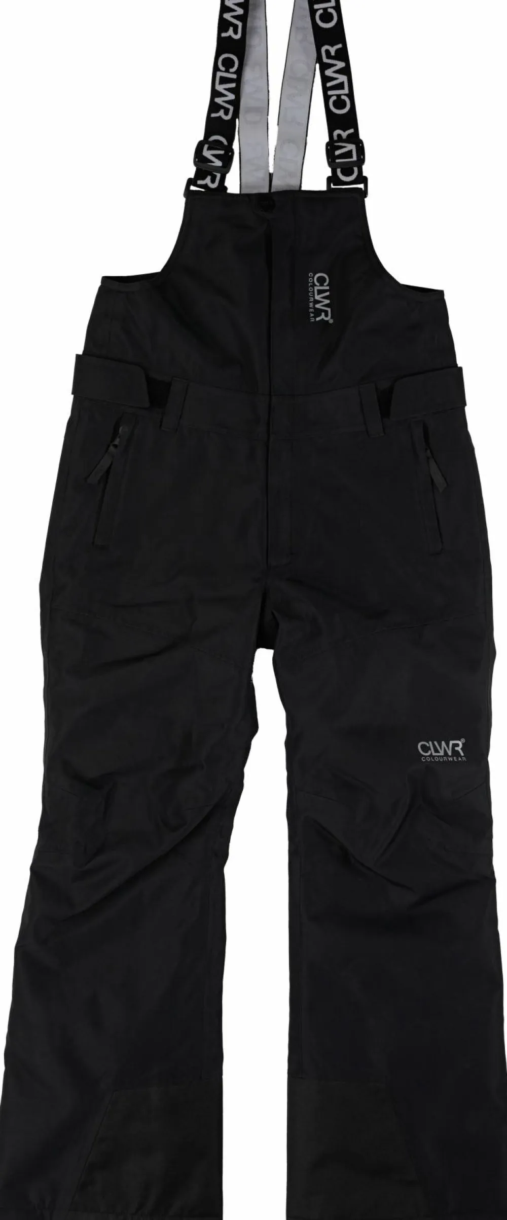 Best ColourWear Juniors' Slash Bib Pants Black