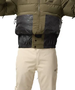 Sale ColourWear Men's Pole Jacket Dark Olive