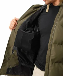 Sale ColourWear Men's Pole Jacket Dark Olive