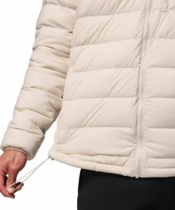 Outlet Columbia Men's Drift Peak Stretch Down Hooded Jacket Dark Stone