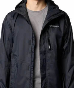 Clearance Columbia Men's Pouring Adventure III Jacket Black