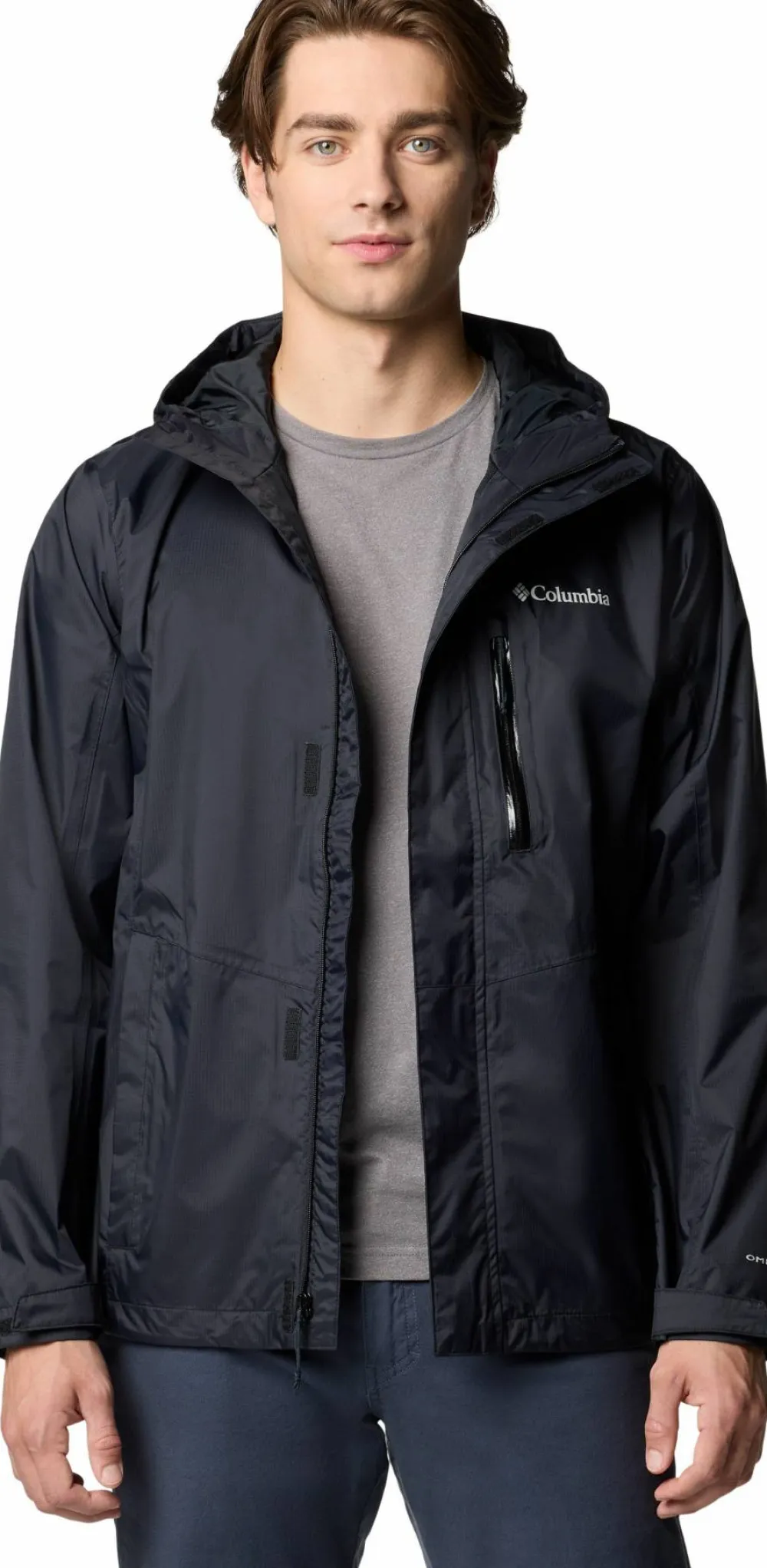 Clearance Columbia Men's Pouring Adventure III Jacket Black