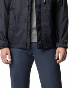 Clearance Columbia Men's Pouring Adventure III Jacket Black