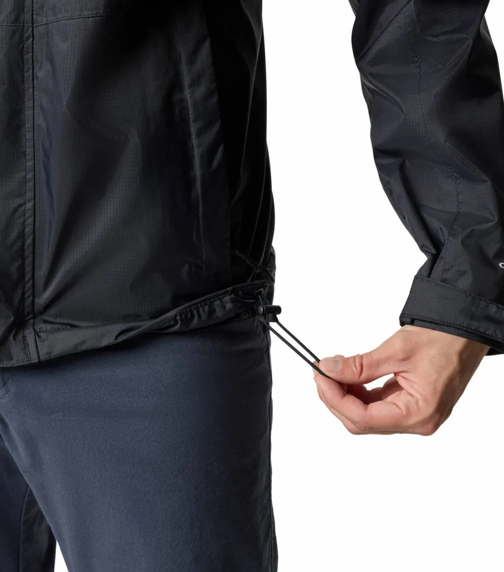 Clearance Columbia Men's Pouring Adventure III Jacket Black