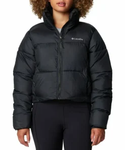 Discount Columbia Women's Puffect II Cropped Jacket Black