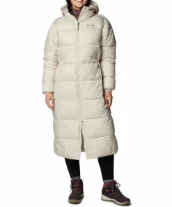 Discount Columbia Women's Puffect II Long Jacket Dark Stone