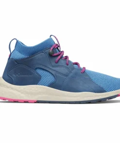 New Columbia Women's Sh/Ft Outdry Mid Scout Blue/Fuchsia