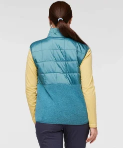 New Cotopaxi Women's Trico Hybrid Vest Blue Spruce/Drizzle
