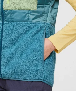 New Cotopaxi Women's Trico Hybrid Vest Blue Spruce/Drizzle
