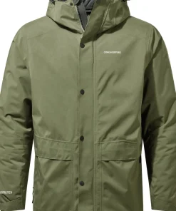 Clearance Craghoppers Men's Talo Thermic Gore-Tex Parka Green