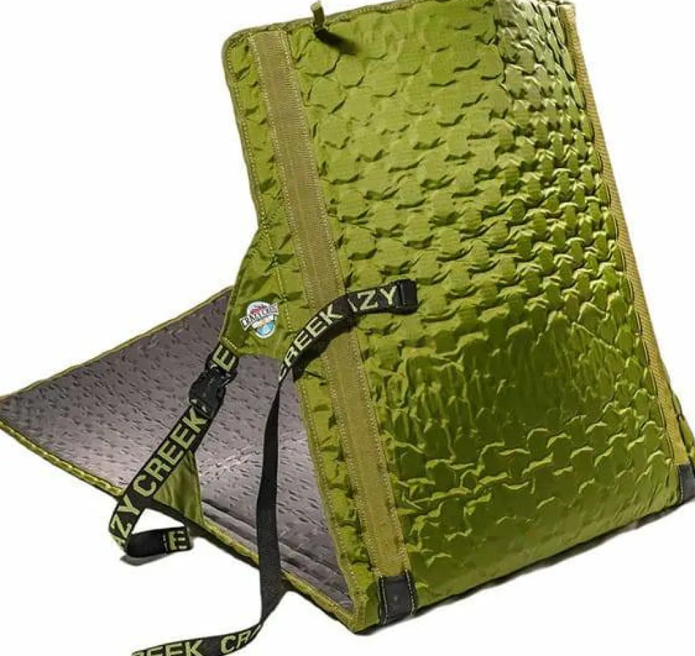 Clearance Crazy Creek Hex 2.0 Powerlounger Olive / Slate Grey