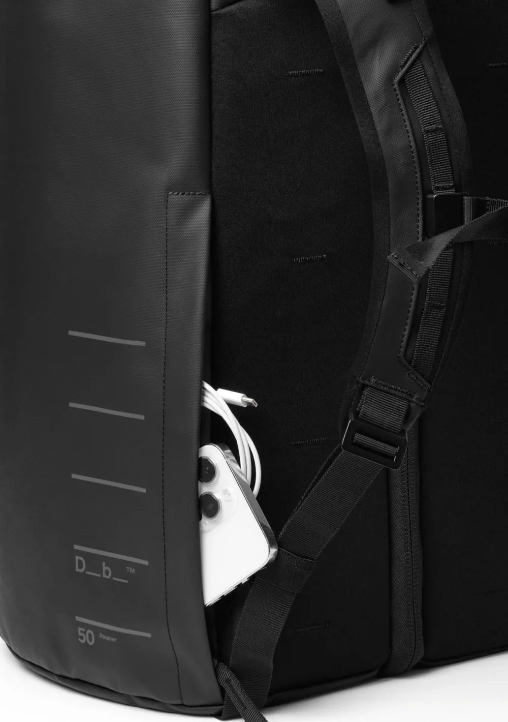 Online Db Roamer Pro Split Duffel 50L Black Out