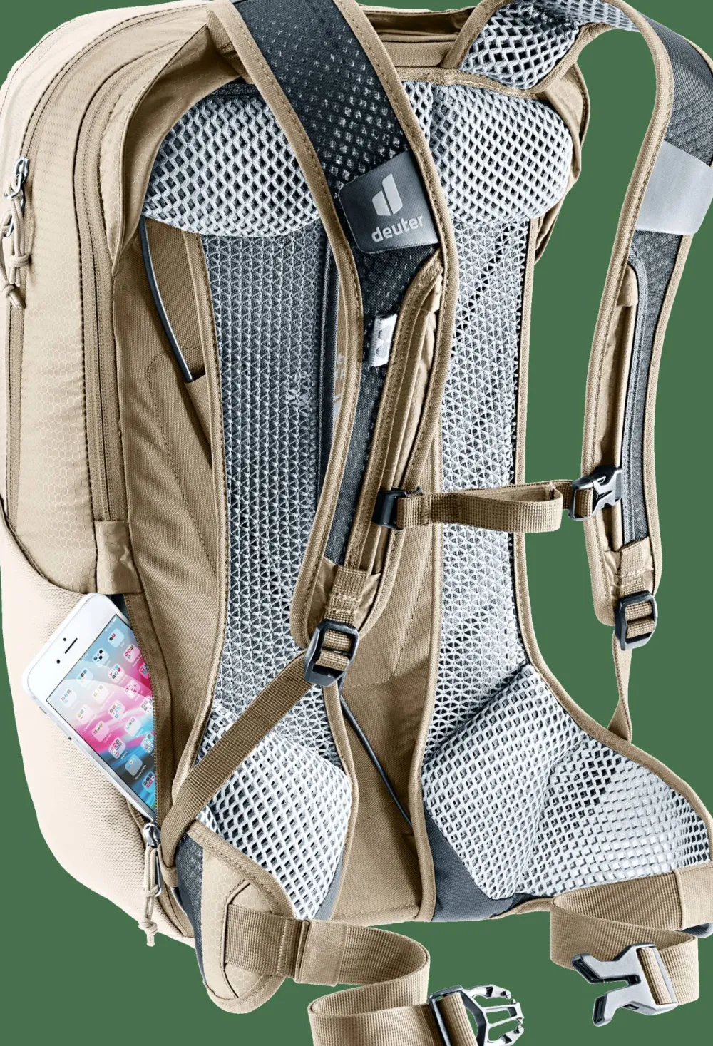 Outlet Deuter Race Air 14+3 Alu-greystone