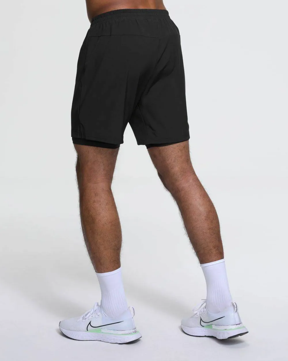 Online Dæhlie Men's Shorts Run 2-in-1 Black